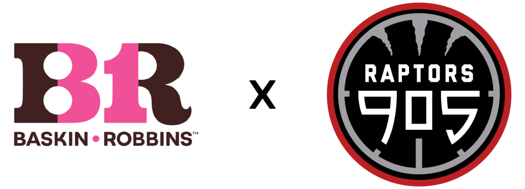Baskin-Robbins and Raptors 905 sponsorship deal