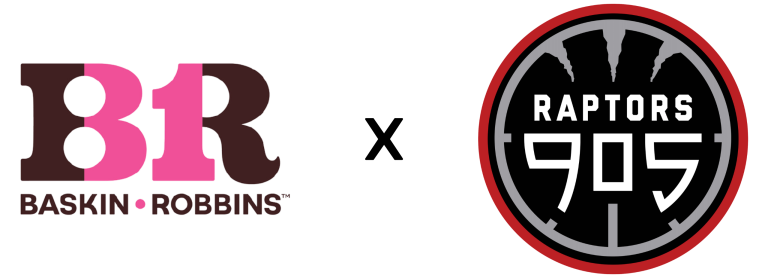 Baskin-Robbins and Raptors 905 sponsorship deal